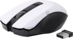 Adnet White Comfort 2.0 Wireless Optical Mouse (USB)