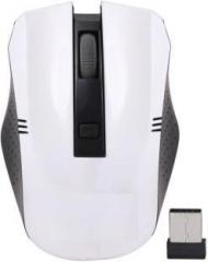 Adnet White Premium Comfort 2.0 Wireless Optical Mouse (USB)