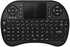 Aerizo Wireless Hand Held Multi Functional Touch Pad Mini Keyboard with USB Charging Cable Bluetooth Multi device Keyboard