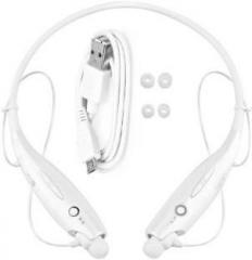 Alonzo Hbs 730 Wireless Bluetooth Headset in Ear Stereo Bluetooth 4.0 Headphone Neckband Bluetooth Headset with Mic (In the Ear)