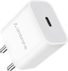 Ambrane 20 W 3 A Wall Charger for Mobile