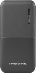 Ambrane PP 111Blk 10000 mAh Power Bank (Power bank, Lithium Polymer)