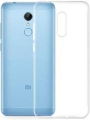 Aspir Back Cover for Mi Redmi Note 5 (Transparent, Flexible Case)