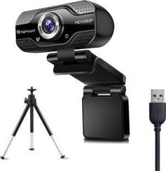 Bigpassport Ultra HD Inbuilt Mic 2 MP Webcam USB Connection | Night Vision | Noise Cancellation Webcam