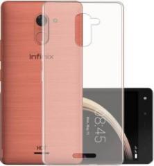 Bizbeetech Back Cover for Infinix Hot 4 Pro (Transparent, Rubber, Plastic)