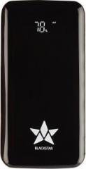 Blackstar ES E4 10000 mAh Power Bank (with Fast Charging and Digital Display and Classy Football Pattern Back, Elegance Series, Lithium Polymer)