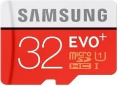 Blue Lotus Samsung Evo+ UHS 1 32 GB MicroSDHC Class 10 80 MB/s Memory Card