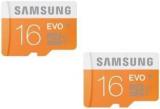 Blue Lotus Samsung Evo UHS 1 Combo 16 GB MicroSDHC Class 10 48 MB/s Memory Card