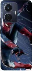 Bluvver Back Cover for QOO Z6 44W, i2206 Spiderman, Spiderman Logo, The Amazin Spiderman, Avenger (Hard Case, Pack of: 1)