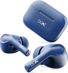 Boat Airdopes 161 with ASAP Charge, 10mm Drivers and 40 Hours Playback Bluetooth Headset (Cool Sapphire, True Wireless)