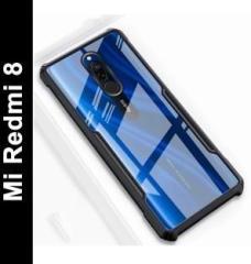 Bozti Back Cover for Mi Redmi 8 (Transparent, Grip Case, Pack of: 1)