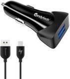 Candytech 3 Amp Qualcomm Certified Turbo Car Charger (With USB Cable)