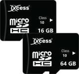 Xccess 16GB+64GB Micro SD, High Speed Memory Card Class 10, Smartphones, Tablets & More 16 GB MicroSD Card Class 10 80 MB/s Memory Card