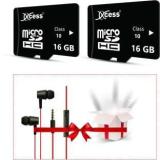 Xccess 16+16GB Memory Card 16 GB MicroSD Card Class 10 80 MB/s Memory Card