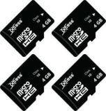 Xccess 4GB Micro SD Card Pack Of 4 GB MicroSD Card Class 10 40 MB/s Memory Card