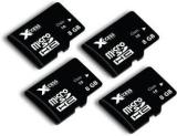 Xccess 8GB Micro Sd Card Pack of 4 8 GB MicroSD Card Class 10 40 MB/s Memory Card