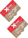 Xccess Xcces 128GB Micro Sd Card Pack Of 2 128 GB MicroSDXC UHS Class 1 120 MB/s Memory Card