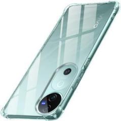 Celltown Back Cover for Vivo V40 / V40 Pro 5G tp (Transparent, Camera Bump Protector, Pack of: 1)