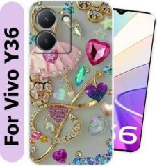 Cooltrend Back Cover for Vivo Y36 (Grip Case, Silicon, Pack of: 1)