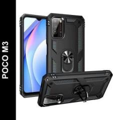 Cover Alive Back Cover for Poco M3 (Shock Proof, Pack of: 1)