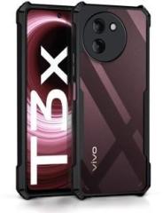 Cover Alive Back Cover for Vivo T3x 5G (Transparent, Shock Proof, Pack of: 1)