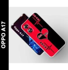 Cravation Back Cover for OPPO A17 (Silicon, Pack of: 1)