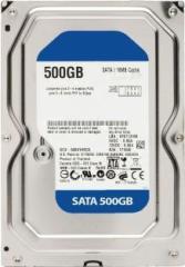 D S Refurbished WD Blue 500 GB Desktop Internal Hard Disk Drive (HDD, Desktop SATA Internal Hard Disk Drive (HDD) with 6 Month Warranty, HDD, Interface: SATA)