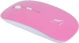 Dezful Wireless Mouse Pink Wireless Optical Mouse (Bluetooth)