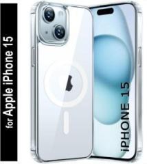 Doubledicestore Back Cover for Apple iPhone 15 (Transparent, Pack of: 1)