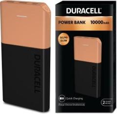 Duracell 10000 mAh 22.5 W Power Bank (Lithium ion, Fast Charging for Mobile)