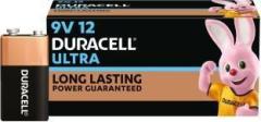 Duracell Pack of 12 Ultra Alkaline 9V Battery