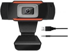 Ecart HD 1080P Webcam with Mic Rotatable PC Desktop Web Camera Cam Mini Computer WebCamera Cam Video Recording Work Webcam