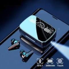 Entrok M19 TWS Bluetooth 5.1 Wireless Earbuds With 2000 mAh Power Bank Bluetooth Headset (True Wireless)