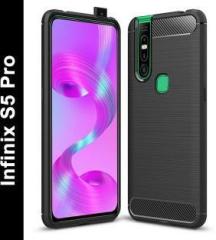 Fashionury Back Cover for Infinix S5 Pro (Rugged Armor, Pack of: 1)