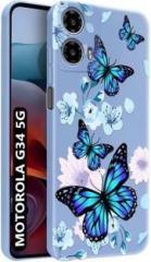 Fashionury Back Cover for Motorola G45 5G, Motorola G34 5G, Moto G45 5G, Moto G34 5G (Grip Case, Silicon, Pack of: 1)