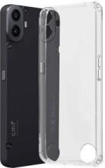 Flipkart Smartbuy Back Cover for CMF by Nothing Phone 1 (Transparent, Dual Protection, Silicon, Pack of: 1)