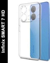 Flipkart Smartbuy Back Cover for Infinix SMART 7 HD (Transparent, Shock Proof, Silicon, Pack of: 1)