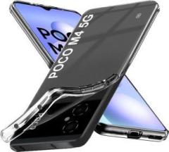 Flipkart Smartbuy Back Cover for Poco M4 5G (Transparent, Grip Case, Silicon, Pack of: 1)