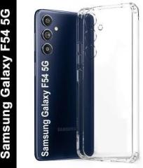 Flipkart Smartbuy Back Cover for Samsung Galaxy F54 5G (Transparent, Grip Case, Silicon, Pack of: 1)