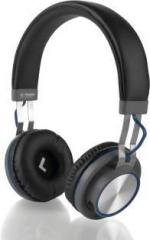 Flipkart Smartbuy Rich Bass Wireless Bluetooth Headset With Mic Blue (Wireless over the head)