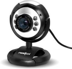 Frontech FT 2251 USB Webcam 640x480 Resolution | 30FPS Frame Rate | CMOS Sensor LED Light Webcam