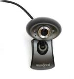 Frontech FT 2254 USB 2.0 Webcam 640x480 Resolution|CMOS Sensor| Built in Mic| LED Lights Webcam