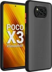 Gadgetm Back Cover for Poco X3, Poco X3 Pro (Camera Bump Protector)