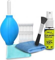 Gizga Essentials GZ CK 104 Professional 6 IN 1 Cleaning Kit for Cameras and Sensitive Electronics for Computers