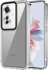 Global Nomad Back Cover for Oppo F25 Pro 5G (Transparent, Grip Case, Pack of: 1)