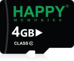 Happy Memories PRO 4 GB SD Card Class 10 24 MB/s Memory Card