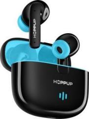 Hoppup AirDoze Z50 with Quad Mic ENC, 13MM Drivers, 50H Playtime, Gaming Mode & 5.3V Bluetooth Gaming Headset (True Wireless)