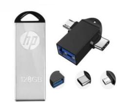 Hp 128gb Pendrive 2in1 Otg Free 128 GB OTG Drive (Type A to Micro USB)