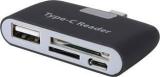 Huayue USB3.1 HUB+TF SD Multi Function Card Reader, OTG Reader with LED Indicator Card Reader