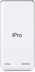 Ipro IP200L 20000 mAh Power Bank (Lithium Polymer, Lithium Polymer)